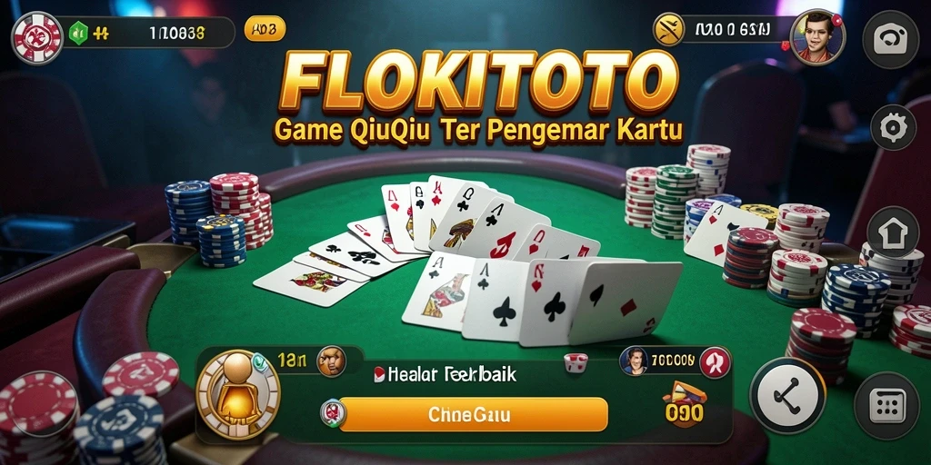 Tampilan gameplay QiuQiu yang menarik di FLOKITOTO.