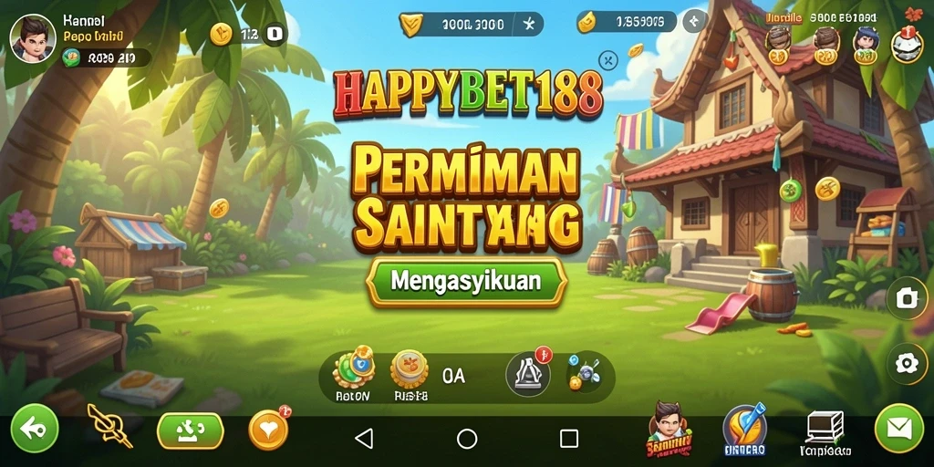 Tampilan gameplay <strong>HAPPYBET188</strong> yang seru dan mengasyikkan untuk dimainkan.