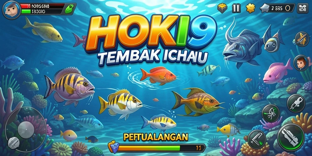Tangkapan ikan berwarna-warni di HOKI9 dengan efek grafis yang menarik.