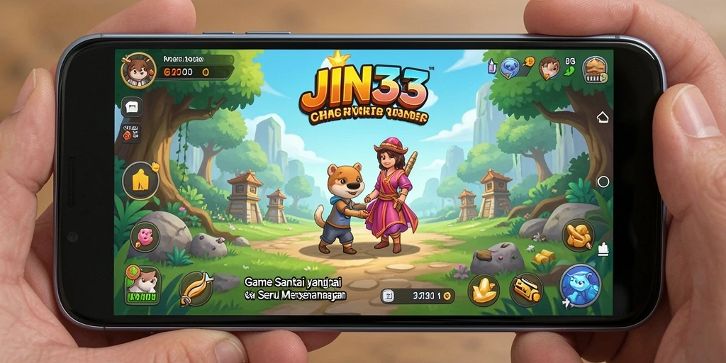 Tampilan gameplay <strong>JIN33</strong> yang menawan dan interaktif.