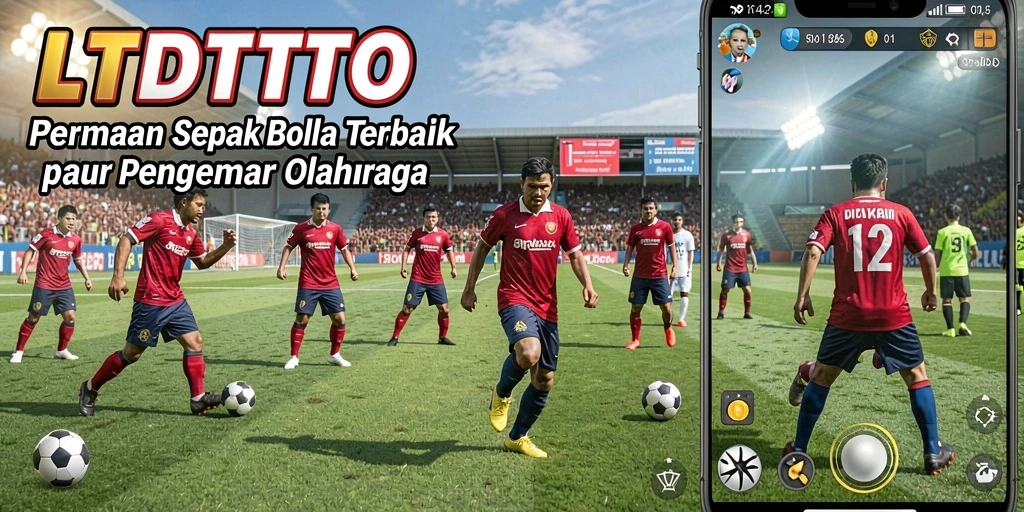 Tampilan gameplay LTDTOTO yang menegangkan ketika bertanding di lapangan.