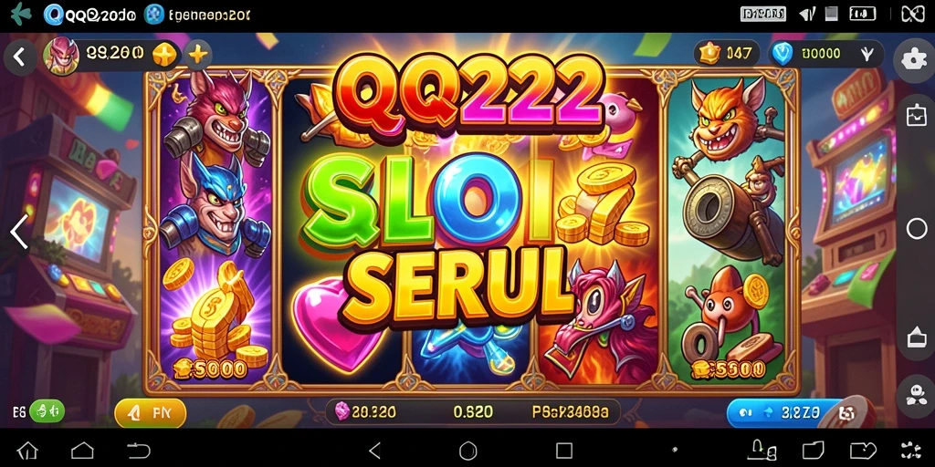 Gameplay menarik dari QQ222 dengan tema slot yang beragam.