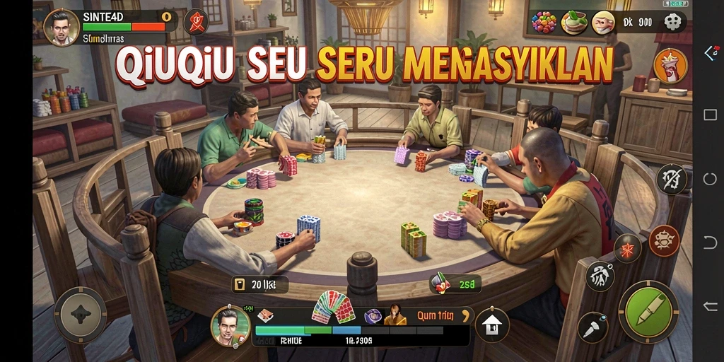 Gameplay seru dan kompetitif di SINTE4D QiuQiu.