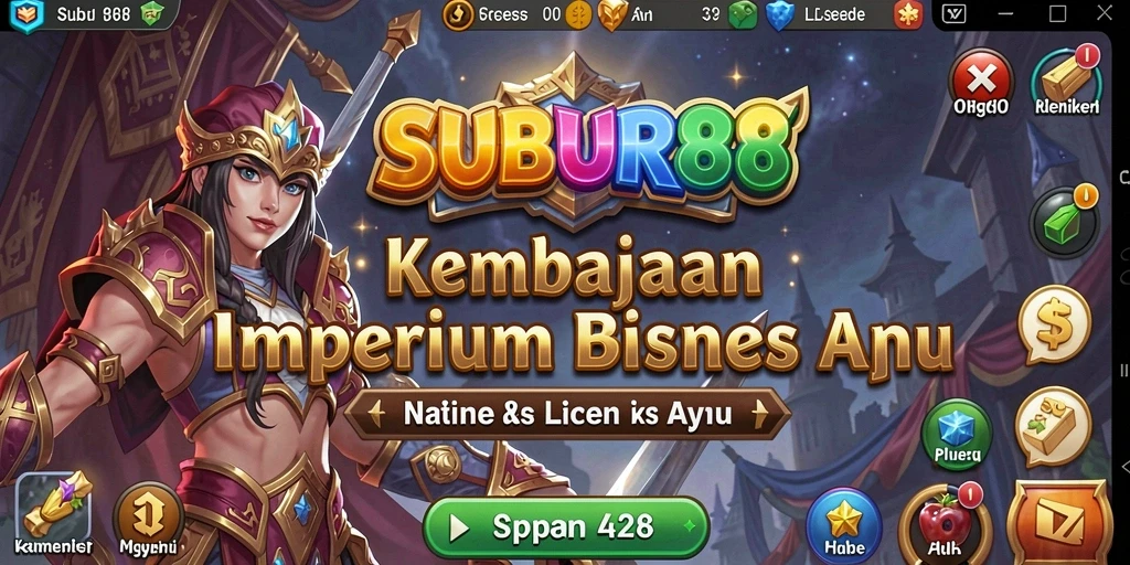 Tangkapan layar SUBUR88 menunjukkan momen seru dalam membangun bisnis Tycoon.