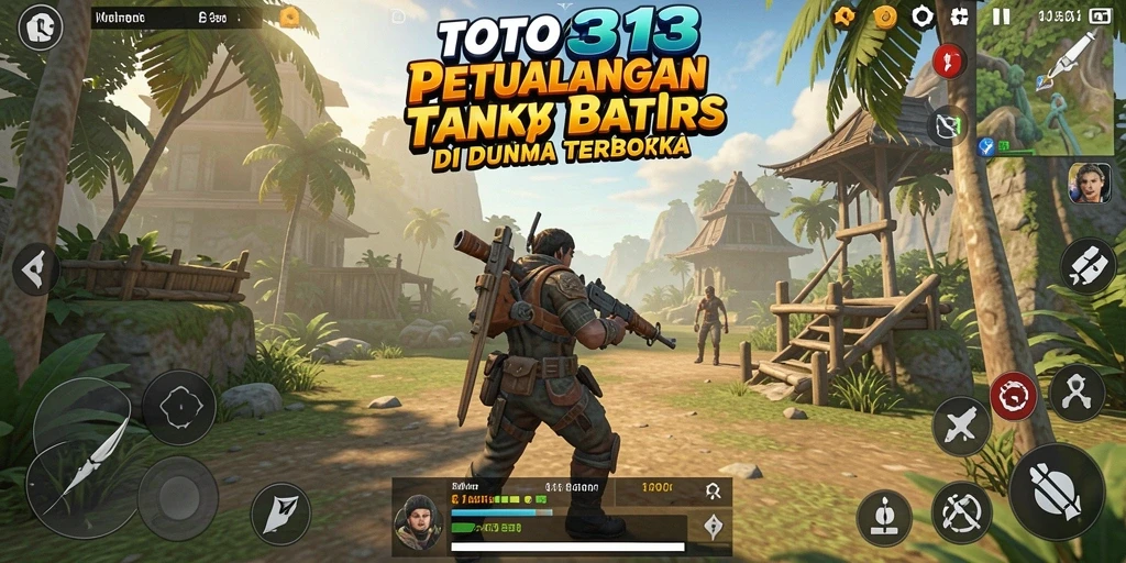 Gameplay dinamis TOTO313 di dunia terbuka yang luas.